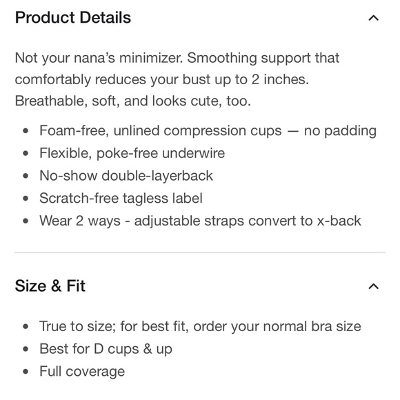 ThirdLove 24/7 Classic Unlined Minimizer Bra in Black - Picture 8 of 9